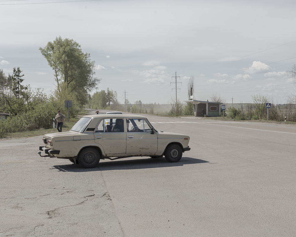 way to chernobyl checkpoint