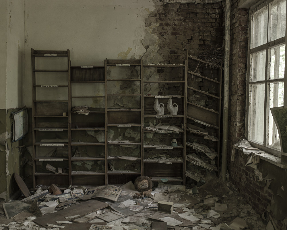 asilo abbandonato nei pressi di chernobyl