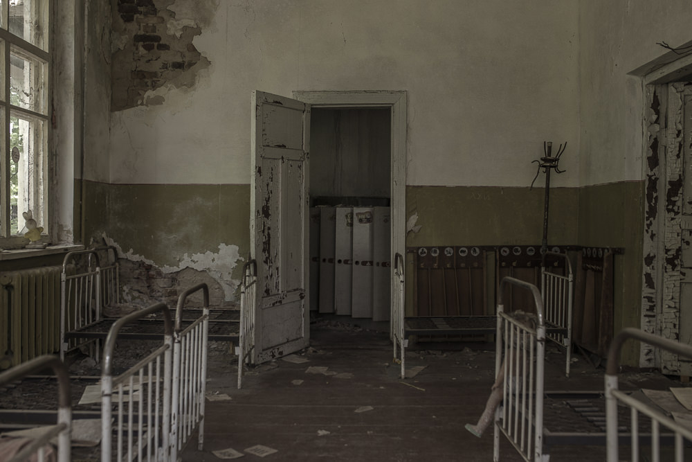 asilo abbandonato nei pressi di chernobyl